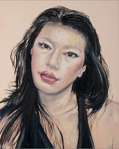  Portrait of Mie 
Noah Becker, 2011
oil on canvas
24 x 40 inches