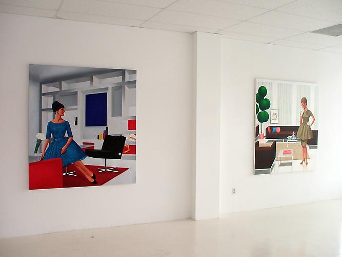 Installation View
"Solo Exhibition 2009"
Gavlak Gallery,