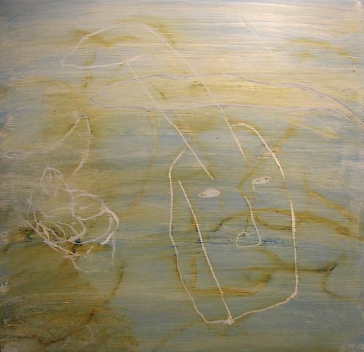  My Blue Heaven , 2012
Mixed media on canvas
24 x 24 inches