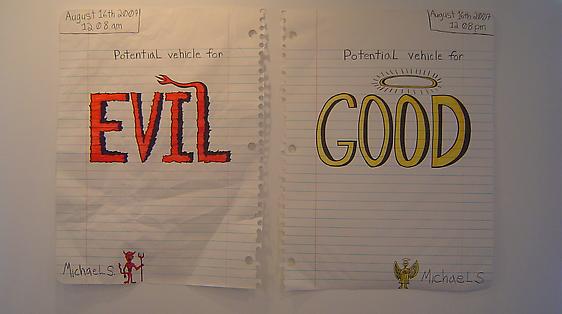 MICHAEL SCOGGINS <i>My Good, My Evil</i>