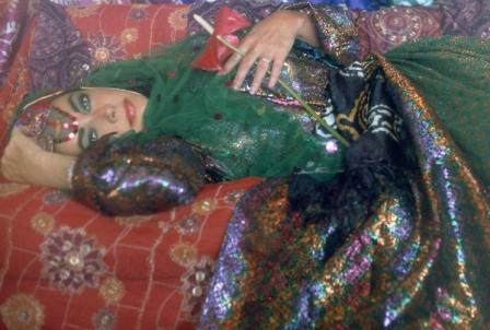 Dressed as an Odalisque I, 1976, Printed 2011
C-print
32 x 46 in/ 81.3 x 116.8 cm