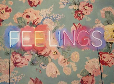  Feelings , 2012
Oil on canvas
30 x 36 inches