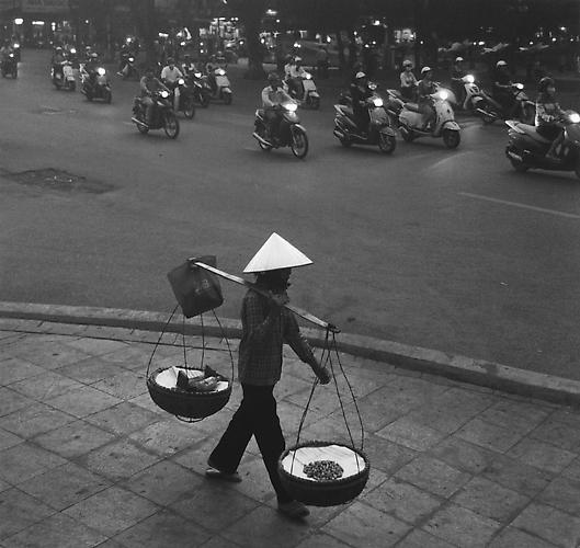 Untitled, (Walking Amongst Scooters)
2011
gelatin silver print