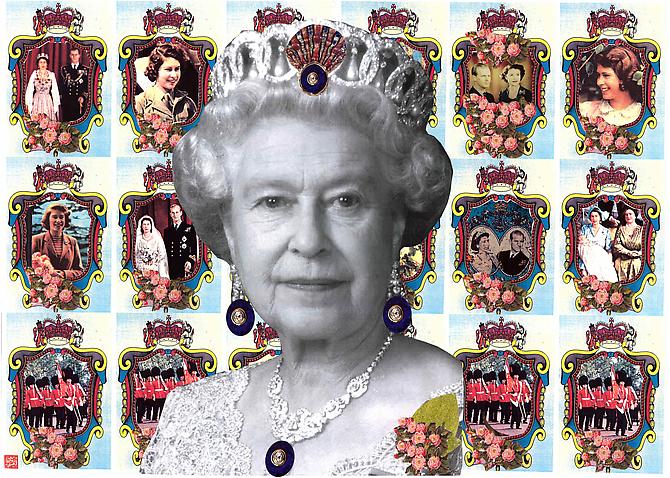 Not Just Any Queen 3 (The Fairy Tale Continues Series) 2011
Mixed media
Edition of 8, 2 APs
16.5 x 23 in / 42 x 58.5 cm
