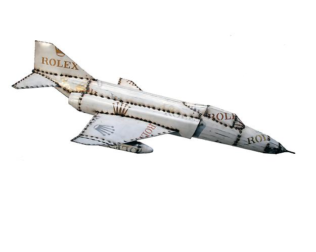 RF-4 (Corporate Jet Series), 2012
Sheetmetal and paint
Unique
64 x 45 inches