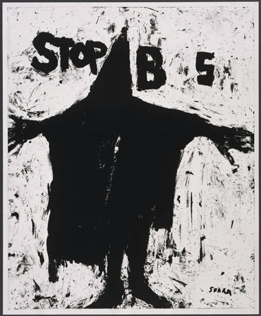 Richard Serra
STOP BS, 2004
Lithograph