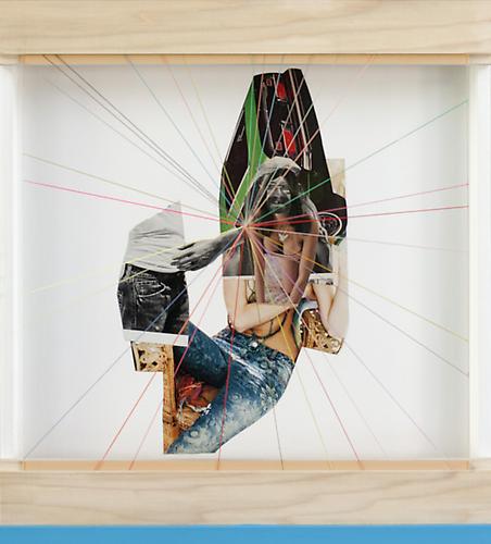  Hot Rod , 2012
Vintage collage in custom frame
21 ½ x 19 inches