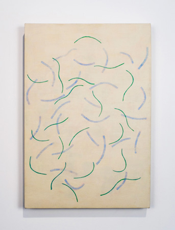 Sim Titulo, 2011, Acrylic on canvas, 23.75 x 15.75 inches