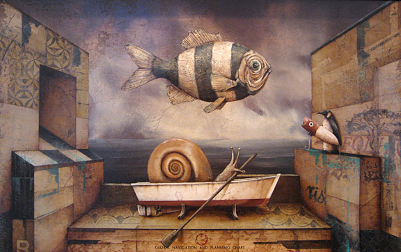 Slow Tease, 2008
Acrylic on panel
24 x 40 inches