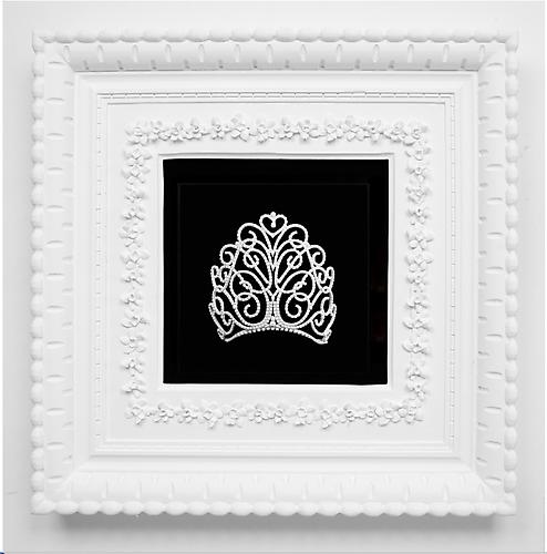 Small Dream Crowns  2009
Photograph in archival ink printed on watercolor paper with artist's 
"Royal Icing Narcissus" frame © in paint and foam
Edition: 2/6, 2AP
24 x 24 in / 61 x 61 cm