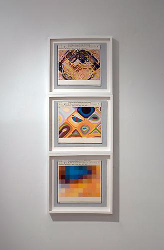 Ken Solomon, Chuck Close Up, 2009
Gouache, watercolor on paper, 10.5 x 12 inches each