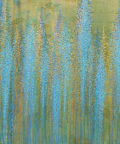 Spring Tails
60" x 48"
mixed media on canvas
2011