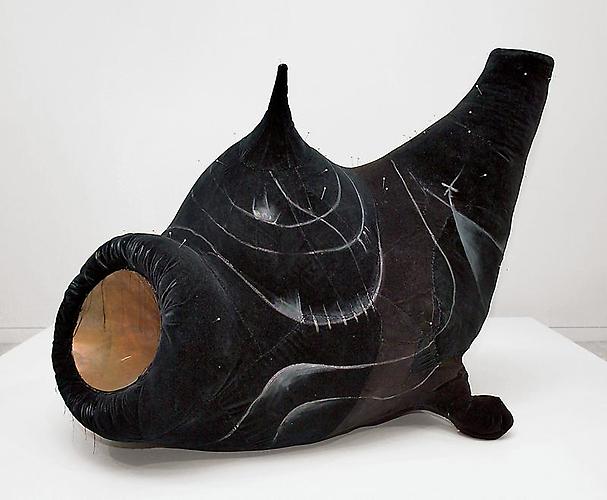  Pincushion to Serve as Fetish, 1979 
Black velvet, wood, metal, paint and copper, 46 ¼ x 54 1/8 x 48 ¼ in.
Dallas Museum of Art,Texas