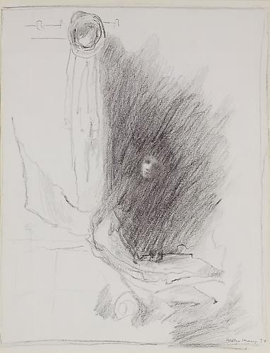  Solitary Too, 1974 
Pencil on paper, 19 1/2 x 13 7/8 in.
 Price upon request 