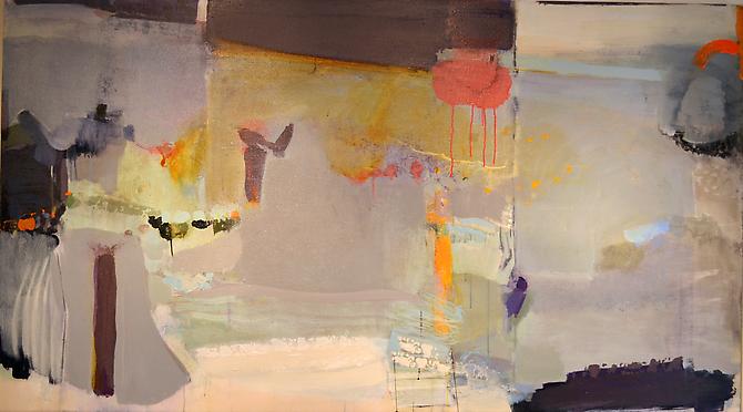 The icing on the cake
41" x 75"
acrylic with polymers
2011