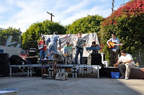 Hootenanny All-Stars featuring M.S. Garvey, Slings, Famous Bob Rokos and Old War Shirt, 
photo courtesty of VWKLA