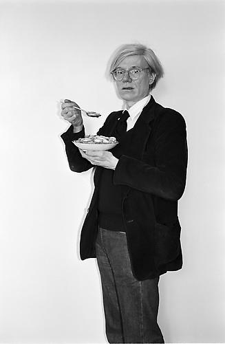 Andy Warhol, Corn Flakes, The Factory
1978
Silver Gelatin Print
24 x 20 in.  Ed. 50