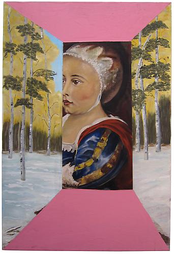 Trapezoid (Child in Forest), 2007
Oil on canvas
30 x 20 inches