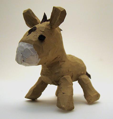 Andrew Smenos
 Horse , 2012
Basswood
3 x 4 x 2 inches
