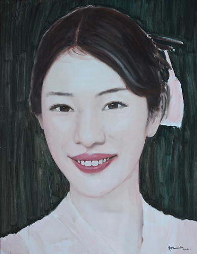  Mie Iwatsuki 
Qi Zhilong, 2011 
oil on canvas 
220 x 170 cm