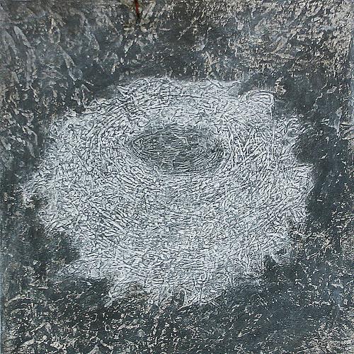 Zinc Nest
18" x 18"
mixed media on canvas
2011