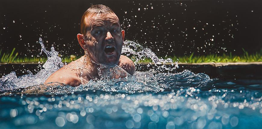 DAMIAN LOEB
"Marty"
2009
Oil on linen
48 x 96 inches (122 x 244 cm)