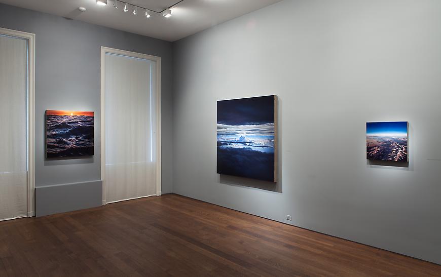 Installation photo of "Damian Loeb: Sol-d," on view at Acquavella Galleries February 28 through April 11, 2014