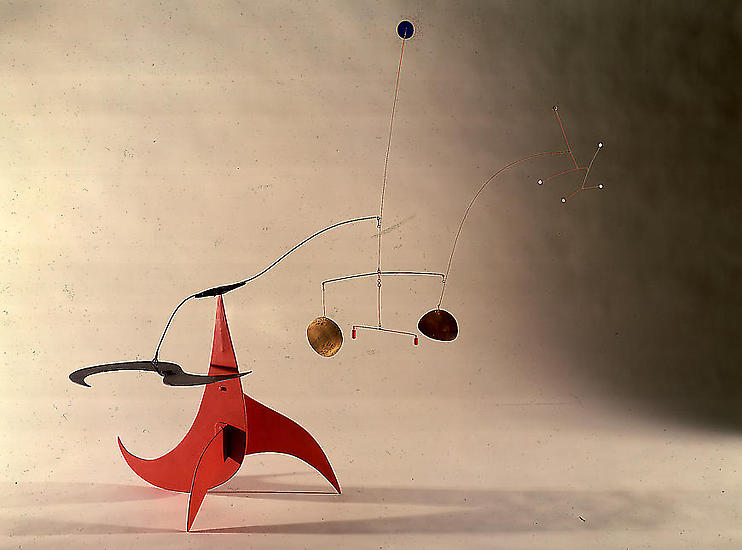 Alexander Calder, "Little Tinkle," 1938
Painted metal, 38 inches high