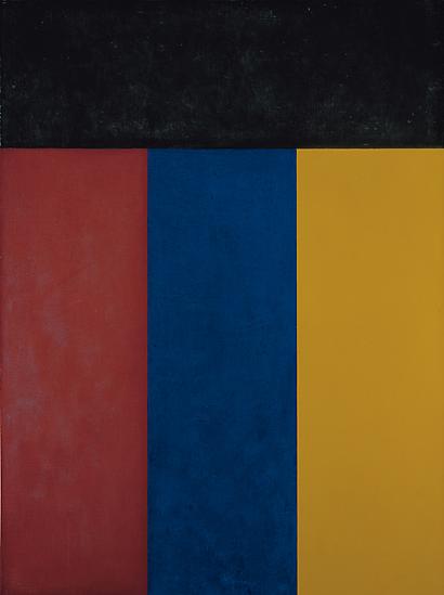 Brice Marden, "Elements V", 1984, oil on canvas, 48 x 36 inches