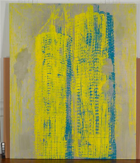 Enoc Perez, "Marina Towers, Chicago"
2011
Oil on canvas
110 x 90 inches (279 x 229 cm)