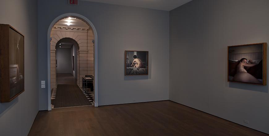 Installation shot of "Verschränkung and The Uncertainty Principle" at Acquavella Galleries, Spring 2011