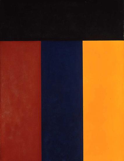 Brice Marden, "Elements V," 1984
Oil on linen, 48 x 36 inches