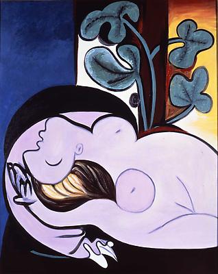 Pablo Picasso, "Nude on a Black Armchair," March 9, 1932
Oil on Canvas, 63 1/2 x 51 inches
Private Collection, Courtesy of Richard Gray Gallery Image