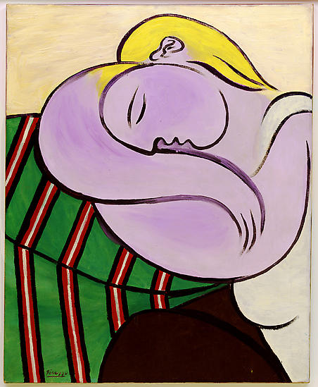 Pablo Picasso, "Woman with Yellow Hair," December 27, 1931
Solomon R. Guggenheim Museum, New York, Thannhauser Collection, Gift, Justin K. Thannhauser, 1978