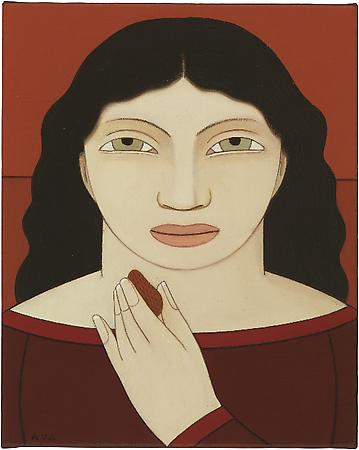 Strawberry, 2008
Oil on linen
7 1/2 x 6 inches
Signed at lower left: AVS
SOLD Image