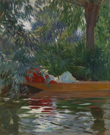 John Singer Sargent (1856-1925)
Under the Willows, 1887
Oil on canvas
27 x 22 inches
Private collection Image