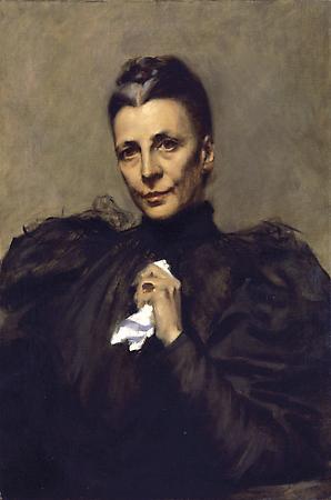 Mrs. Union Samuel Betts Lawrence, c. 1888
Oil on canvas
28 1/4 x 19 inches Image