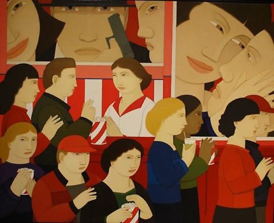 Popcorn, 2008
Oil on linen
40 x 50 inches
Signed at lower left: AVS
Private collection Image