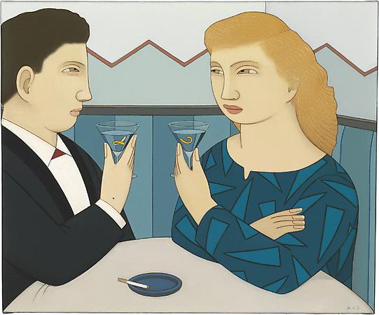 Toast, 2008
Oil on linen
10 x 12 inches
Signed lower right: AVS
Private collection Image