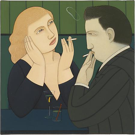 Smoke Ring, 2009
Oil on linen
9 x 9 inches
Signed at lower left: AVS
SOLD Image