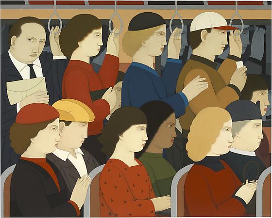 Subway Loops, 2009
Oil on linen
40 x 50 inches
Signed at lower left: AVS
$85,000 Image