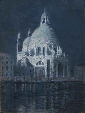 Santa Maria della Salute by Moonlight, 1897
Oil on canvas
32 1/8 x 24 inches Image