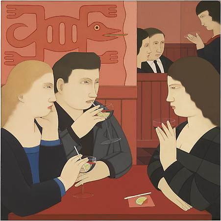 Aztec Lounge, 2007
Oil on linen
24 x 24 inches Image