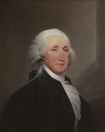 John Trumbull (1756 - 1843)
George Washington, 1793
Oil on canvas
30 1/8 x 24 1/4 inches Image