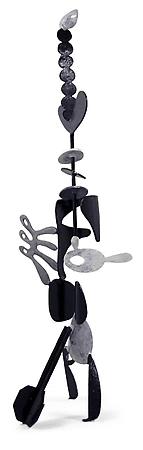 Black and White Vertical, 2001
Insl-tron on steel
54 x 17 inches Image