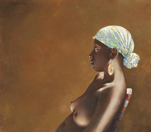 Jamaica, 2009
Drybrush watercolor on Twinrocker handmade tinted paper
14 3/8 x 16 1/2 inches Image