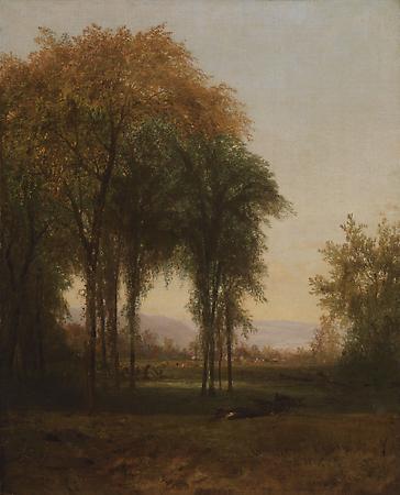 Landscape, c. 1865
Oil on canvas
22 1/16 x 18 inches Image