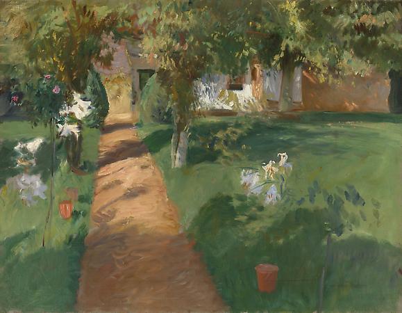 John Singer Sargent (1856-1925)
The Millet House and Garden, 1886
Oil on canvas
27 x 35 inches
Karen and Kevin Kennedy Collection Image