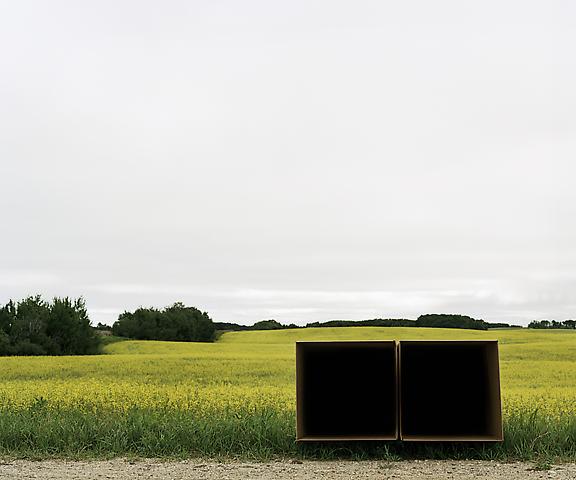 Double Cube Formation, No. 1, Saskatoon, SK (2011)
Chromogenic digital print; Edition of 5 with 1 AP
20h x 24w in (50.8h x 60.96w cm)
