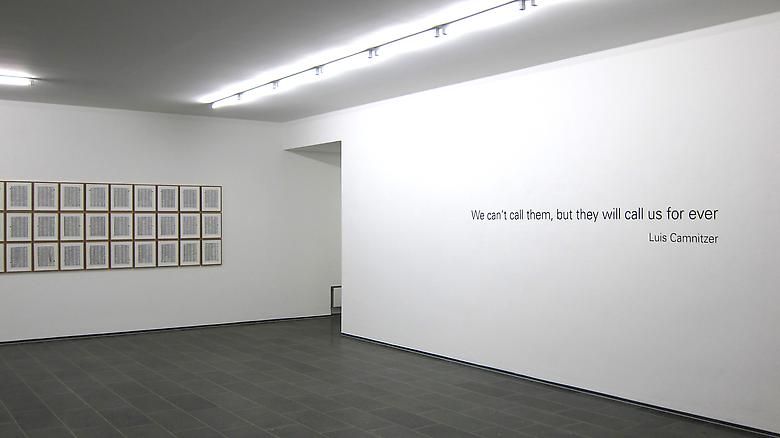 Memorial, Installation view, Museum Wiesbaden (2011)